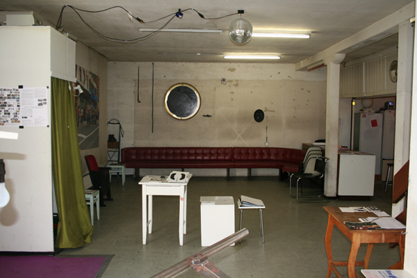 Entrance hall of the exhibition